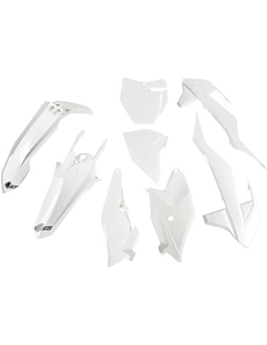 Kit de plásticos Ktm blanco-20 Ktkit519042 UFO-Plast