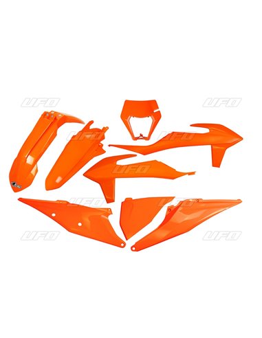 Kit de plástico KTM EXC 2020 laranja UFO-Plast Ktkit527127