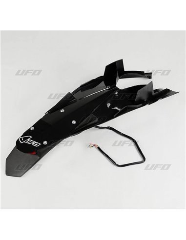 Enduro rear fender W- Led-Light Husqvarna Tc-Te 449-511 black Hu03344-001 UFO-Plast