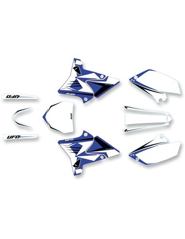 Kit de adesivos UFO-Plast "Reestilizado" Yamaha Yz 125-250 2003-14 Cor Origem