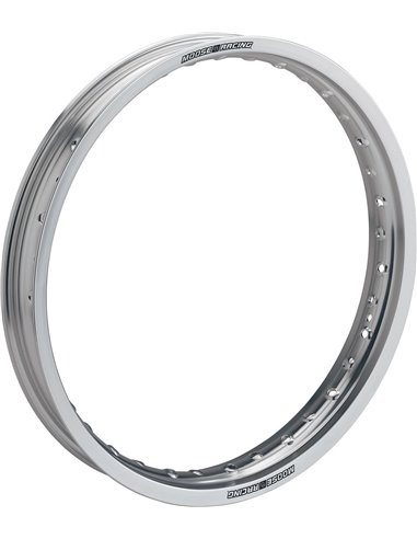 Rear Silver Aluminum Rim 2.15X18 36H Moose Racing Hp Gk-18X215S