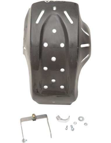 Carbon fiber skid plate Husq Moose Racing Hp Msp45016