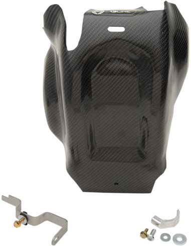 Carbon Fib Ktm Moose Racing Hp protecção de Motor Msp25017