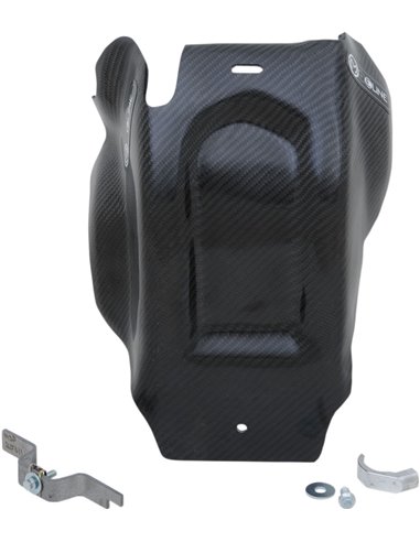 Carbon fiber skid plate Husq Moose Racing Hp Msp25017C