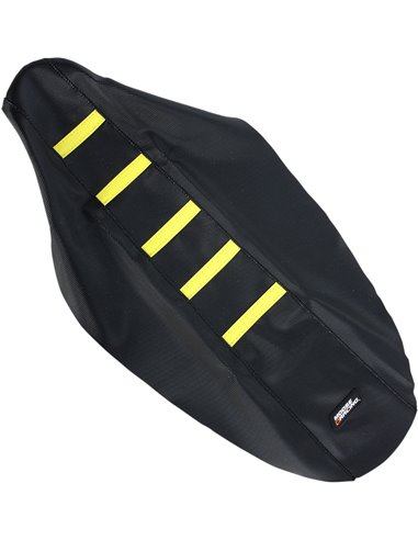 Ribbed Suz Yel Moose Racing Seat Cover Hp Rmz25010-331Rt