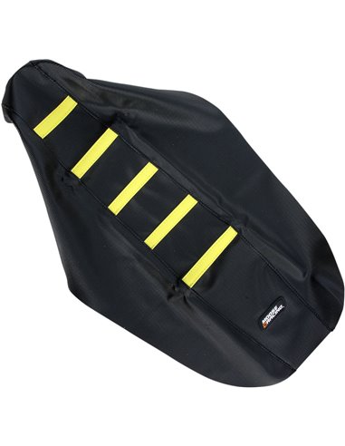 Ribbed Suz Yel Moose Racing Seat Cover Hp Rmz45005-331Rt