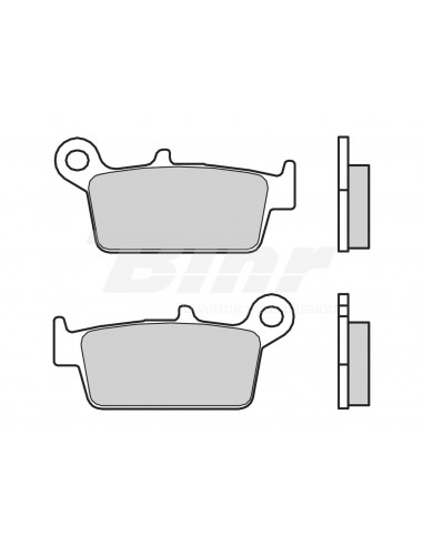 Brembo 07HO26SD Plaquettes de frein frittées Position: arrière