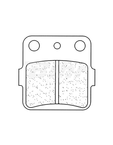 CL Brakes Sintered Pickup Set (2328MX10) Position: Front