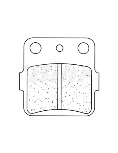 Juego de pastillas sinterizadas CL Brakes (2328MX10) Posición: Delantera.