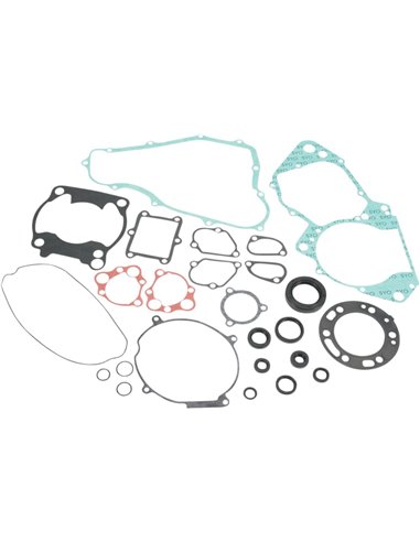 Complete kit of gaskets and oil seals-Cr250 89-91 Moose Racing Hp 811260