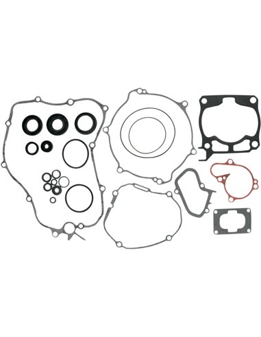 Complete kit of gaskets and oil seals / Os Yz125 Moose Racing Hp 811641