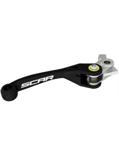 SCAR FLEX brake lever folding black Honda