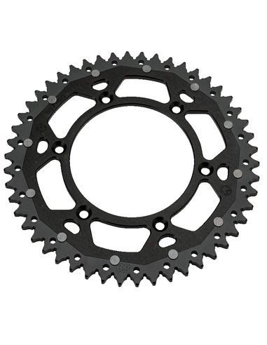 Dual Mse Beta 48T Drive rear sprocket Blk Moose Racing Hp 1210-Bet-48-10X