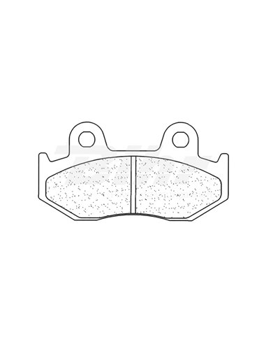 Juego de pastillas sinterizadas CL Brakes (2451MX10) Posición: Delantera.