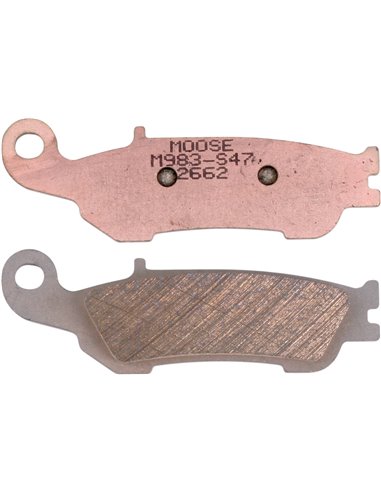 Plaquettes de frein Fr Xcr-Yz250F Moose Racing Hp M983S47