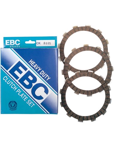 Kit de discos de embrague de fricción Plate Ck Series Cork EBC CK1305