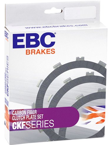 Clutch Kit Friction Plate Ckf Series Carbon Fiber EBC CKF4435