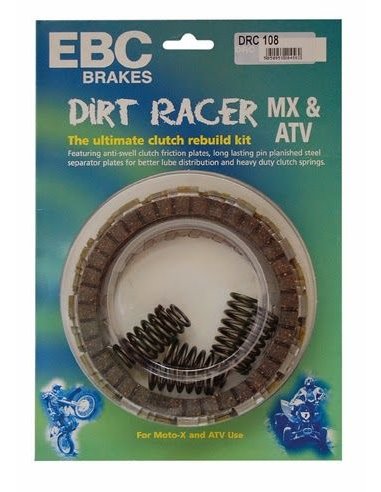 Kit d'embragatge complet DRC Sèries Offroad / Atv Cork EBC DRC207