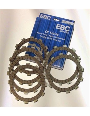 Kit de discos de embrague de fricción Plate Ck Series Cork EBC CK5643