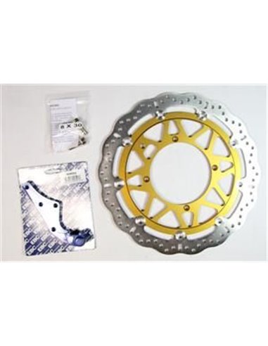 Brake Rotor Kit Supermoto Floating Contour EBC SMX6184K