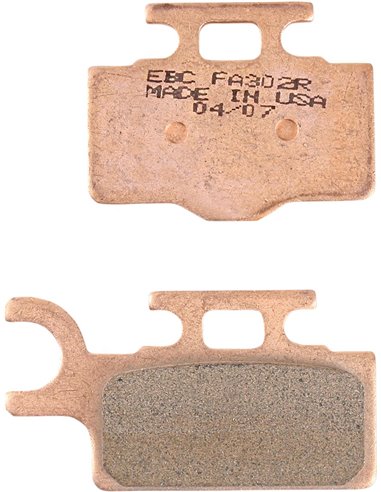 Pastilhas de freio de metal sinterizado série Fa-R EBC FA302R