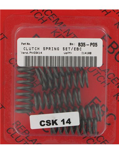 Molls d'embragatge CSK Sèries Coil Spring Steel EBC CSK014