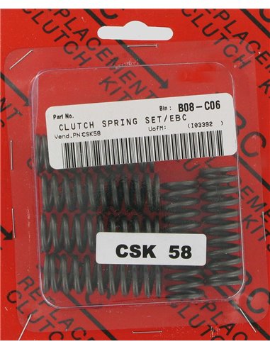 Clutch Spring Csk Series Coil Spring Steel EBC CSK058