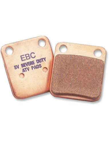 Plaquettes de frein EBC FA101R en métal fritté série Fa-R