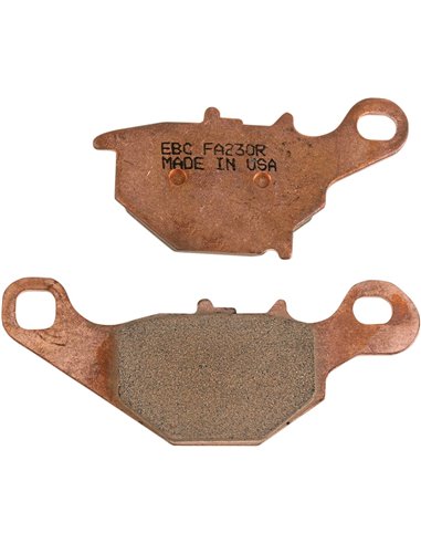 Plaquettes de frein en métal fritté série Fa-R EBC FA230R