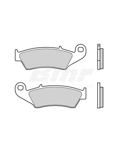 Pastilles de fre sinteritzades Brembo 07KA17SD Posició: Davantera