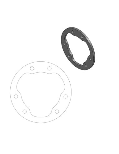 Support de relocalisation pour étrier de frein OEM Ring Tm MOTO-MASTER 211048