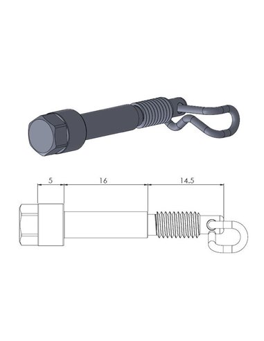 MOTO-MASTER Brake Pad Pins 213041