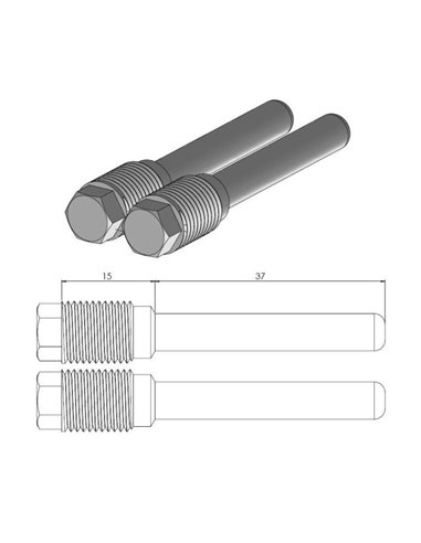 Pastilles de fre Pin Sx65 MOTO-MASTER 213.065