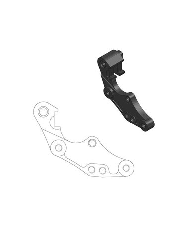 Soporte adaptador pinza de freno para disco 270mm 298Mm MOTO-MASTER 211070