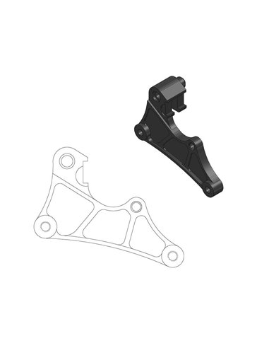 Relocator Bracket for OEM Supermoto S MOTO-MASTER 211066 Brake Caliper