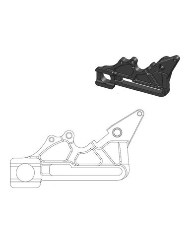 Relocator Bracket for OEM Ovrsize 240 MOTO-MASTER Brake Caliper 211085