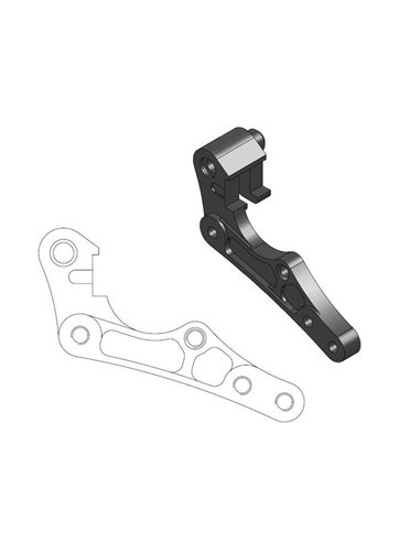 Soporte reubicador para pinza de freno OEM Supermoto MOTO-MASTER 211097