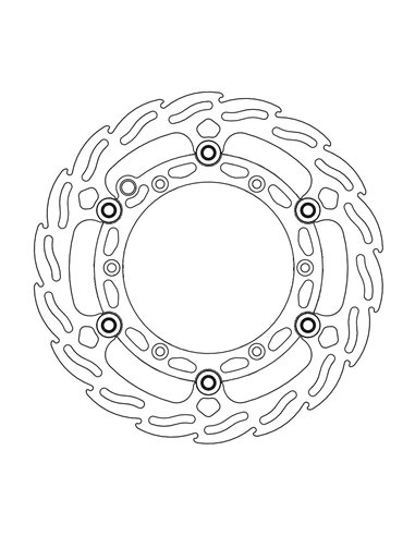 Disque de frein avant Flame Ktm 260Mm MOTO-MASTER 112145