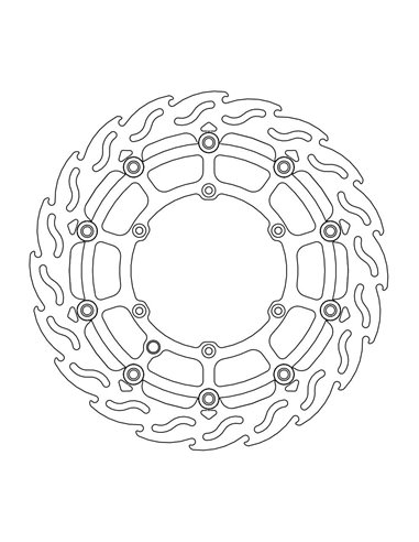Disque de frein Float Flame MOTO-MASTER 112294