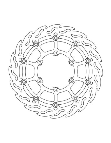 Disc de fre Float Flame MOTO-MASTER 112.296