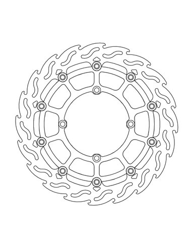 Disc de fre Float Flame MOTO-MASTER 112302