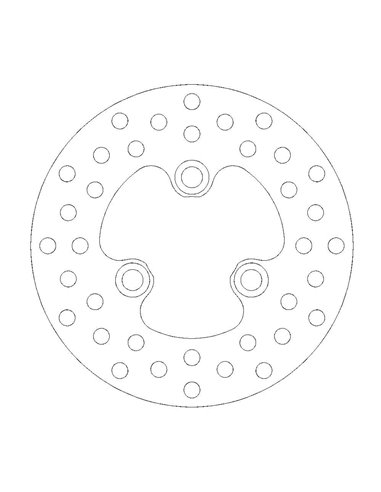 Disc de fre davanter Round Suzuki MOTO-MASTER 110.303