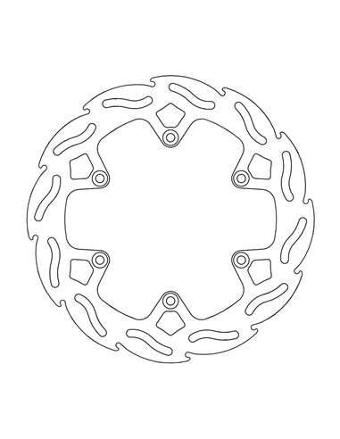 Disc de fre del darrere Fix MOTO-MASTER 110.513