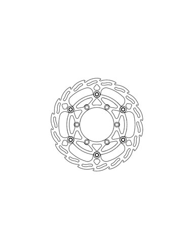 Front brake disc Flame Float 260Mm MOTO-MASTER 112255