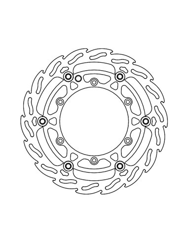 Front brake disc Flame MOTO-MASTER 112278