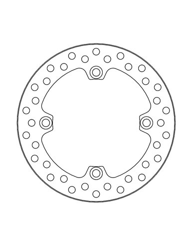 Disc de fre Vintage darrere MOTO-MASTER 110.811