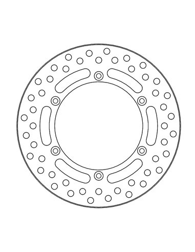 Vintage rear brake disc MOTO-MASTER 110816