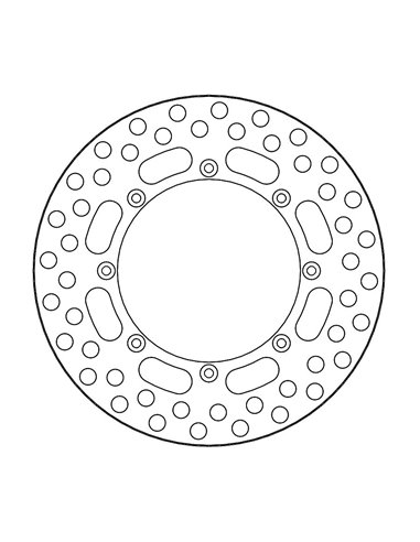 Disque de frein avant vintage MOTO-MASTER 110822