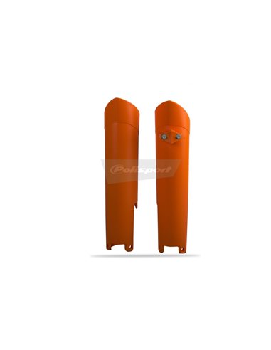 KTM SX,SX-F,XC,XC-F - Fork Guards Orange - 2008-14 Models Polisport 8398500001