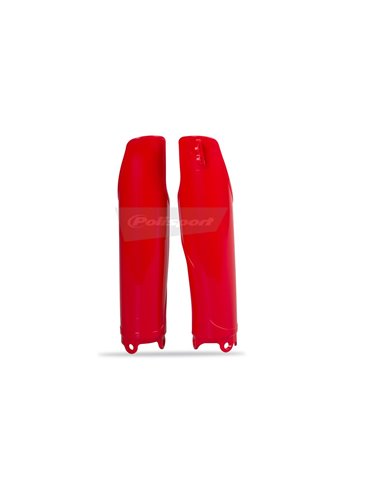 Honda CR125R,CR250R - Fork Guards Red - 2004-07 Models Polisport 8351700003